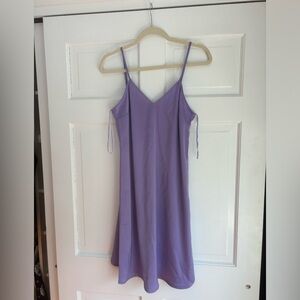 French Connection Soft Fluid Maxi Slip Dress (Lilac color)